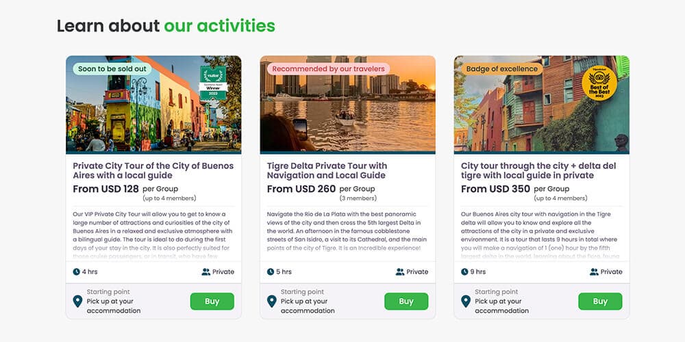 Depasseios Snapshot